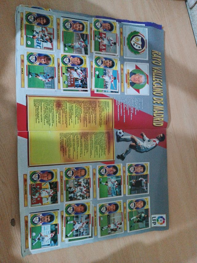 Album cromos Fútbol liga este 96 97