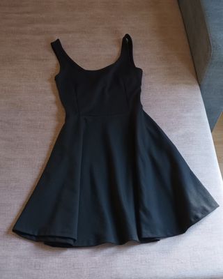 Vestido azul escuro da Pull & Bear