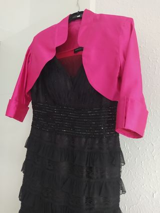 vestido y torera , ceremonia , fiesta, eventos