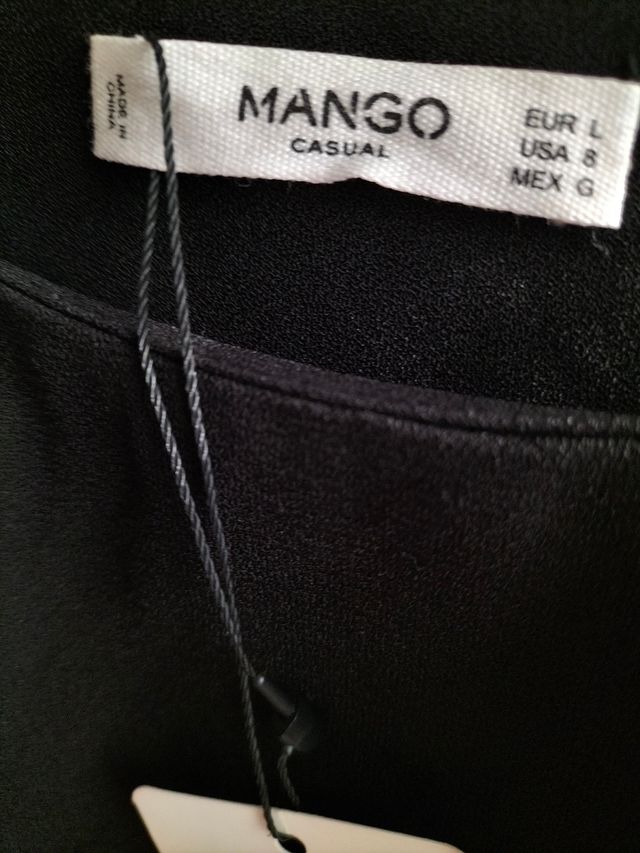 Vestido asimétrico Mango