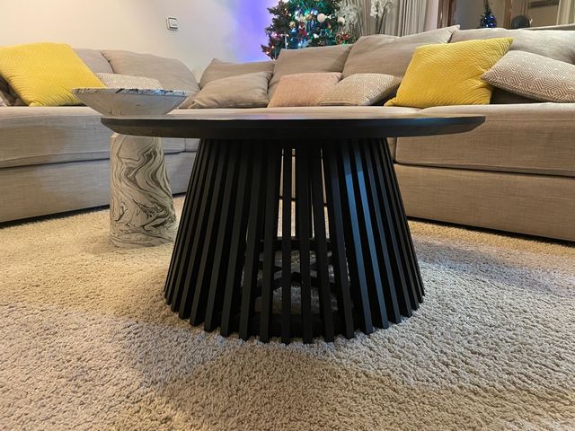 Mesa de centro redonda