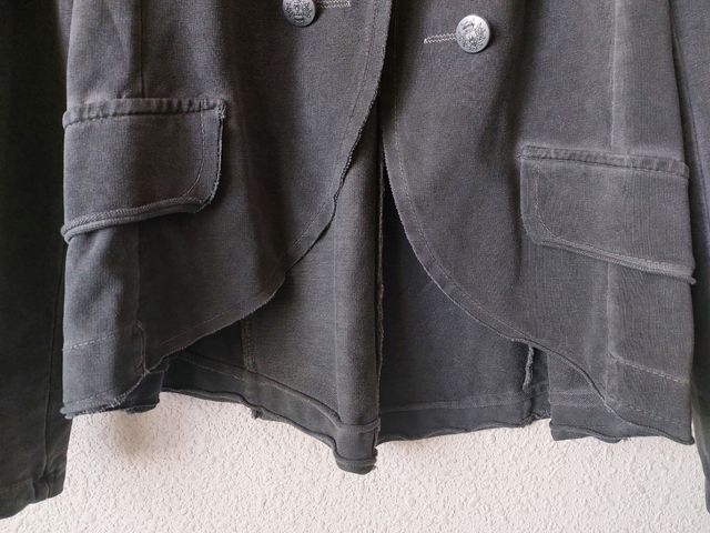 Chaqueta blazer gris Hug & Clau con botones