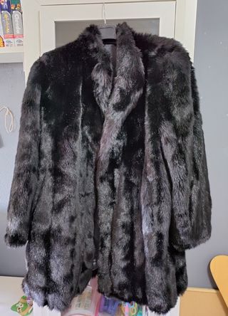 Abrigo piel