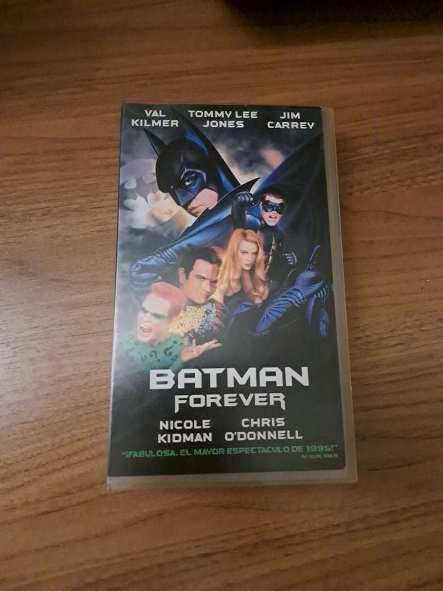 BATMAN FOREVER EN VHS