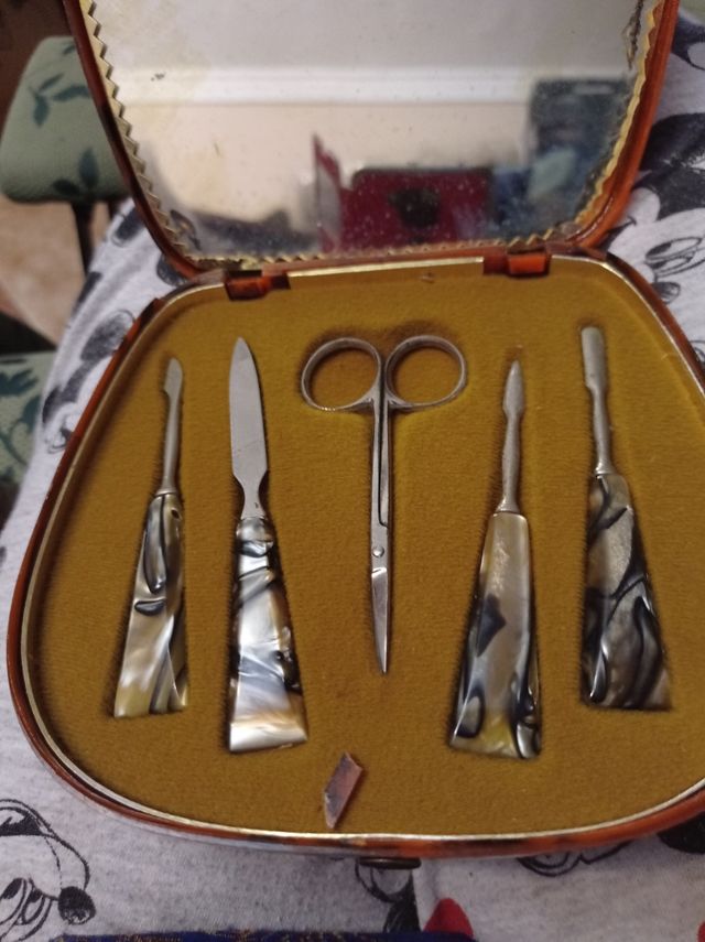 set Manicura antiguo