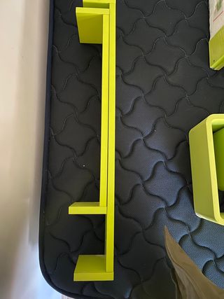 Mensole quadrate e a U - verde lime