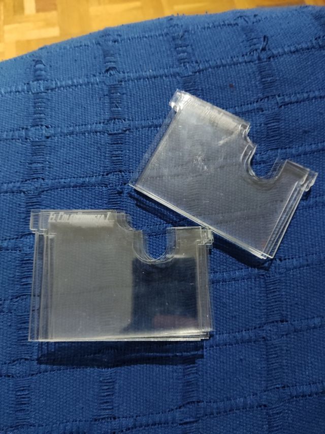 12 separadores de metracrilato para cartas