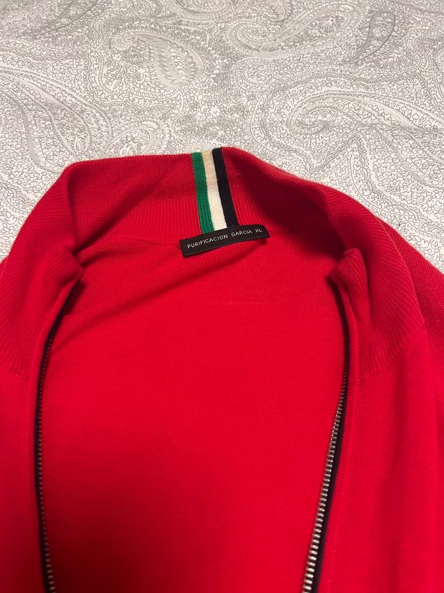 Rebeca Roja de Hombre Talla Xl