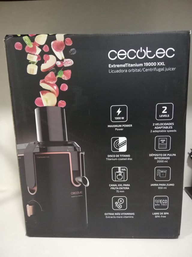 Licuadora  orbital cecotec extreme titanium 19000X