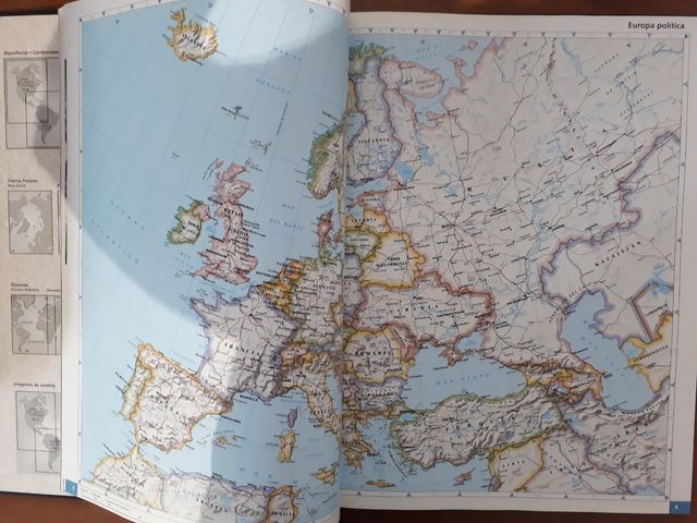 Atlas National Geographic Europa I