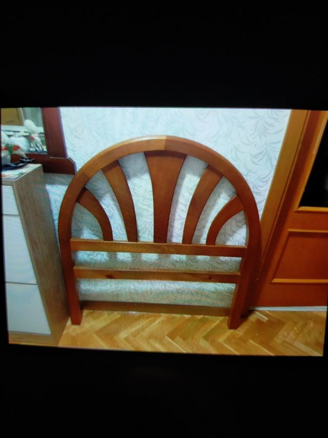 Mesilla de noche de madera pino.Rústica .