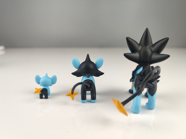 1/20 Luxray，Luxio y Shinx by pd studio pokemon