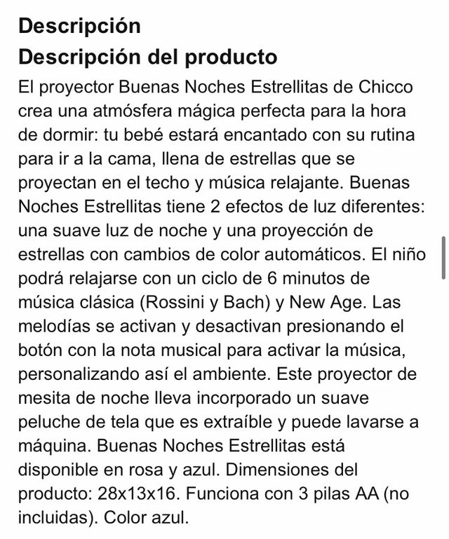 Proyector de luz con música