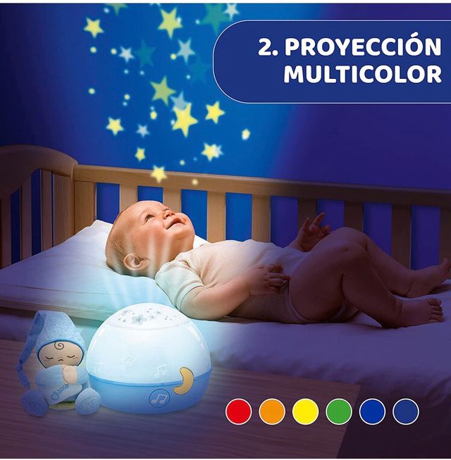 Proyector de luz con música