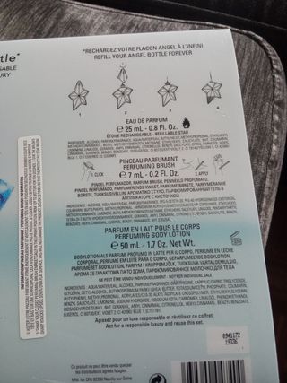 Cofre Ángel MUGLER ,MON PARIS y YOU