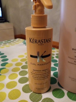 champú kerastase y spray 20€