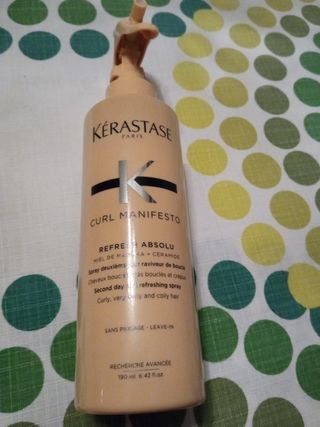 champú kerastase y spray 20€
