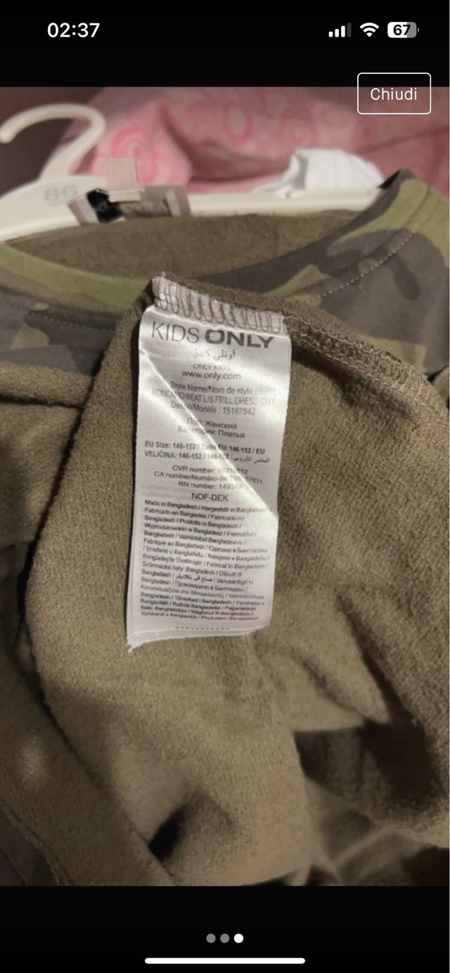 Abito bambina kids only