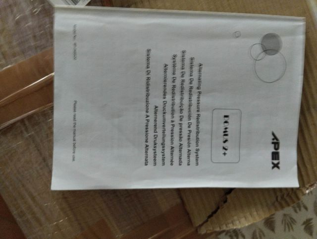 colchoneta sobre colchón antiescaras grado 2