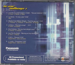Various - Panasonic In-car Anthems 1 (CD, Promo)
