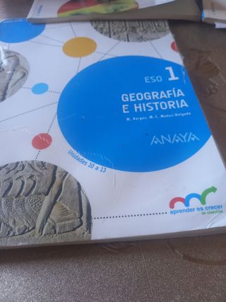 libro geografía e historia 1eso