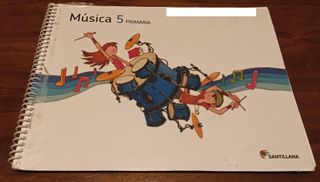 Libro MÚSICA de 5º de PRIMARIA SANTILLANA