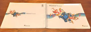 Libro MÚSICA de 5º de PRIMARIA SANTILLANA