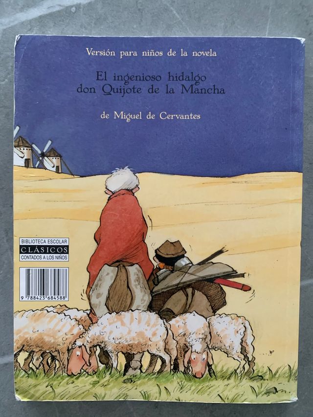 El Quijote contado a los niños