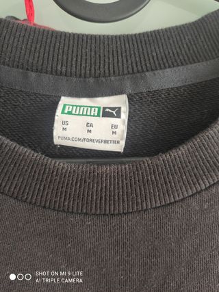 Sudadera Puma negra 