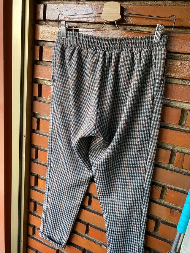 Pantalones de cuadros