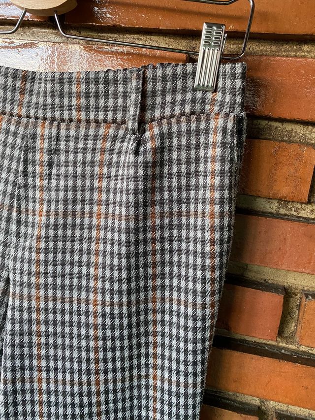 Pantalones de cuadros