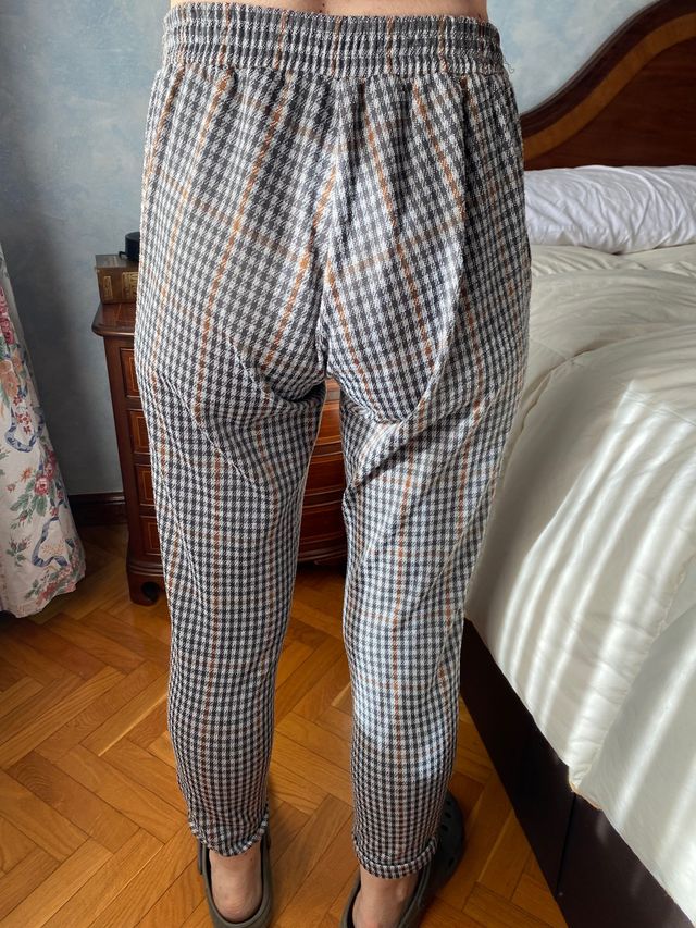 Pantalones de cuadros