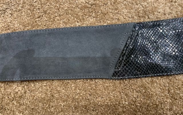 Cinturón fajín piel River Island