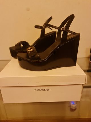 Sandalias con plataforma Calvin Klein
