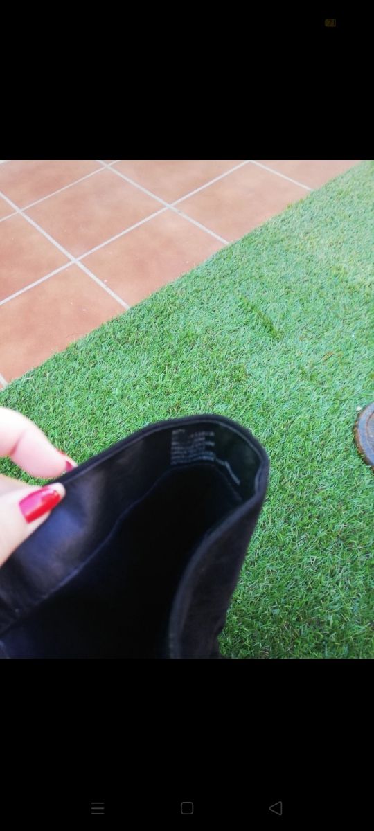 botas altas de tacon