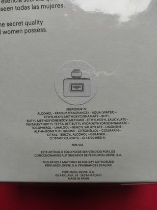 LOEWE AURA FLORAL 120 ML. ORIGINAL PRECINTADA 