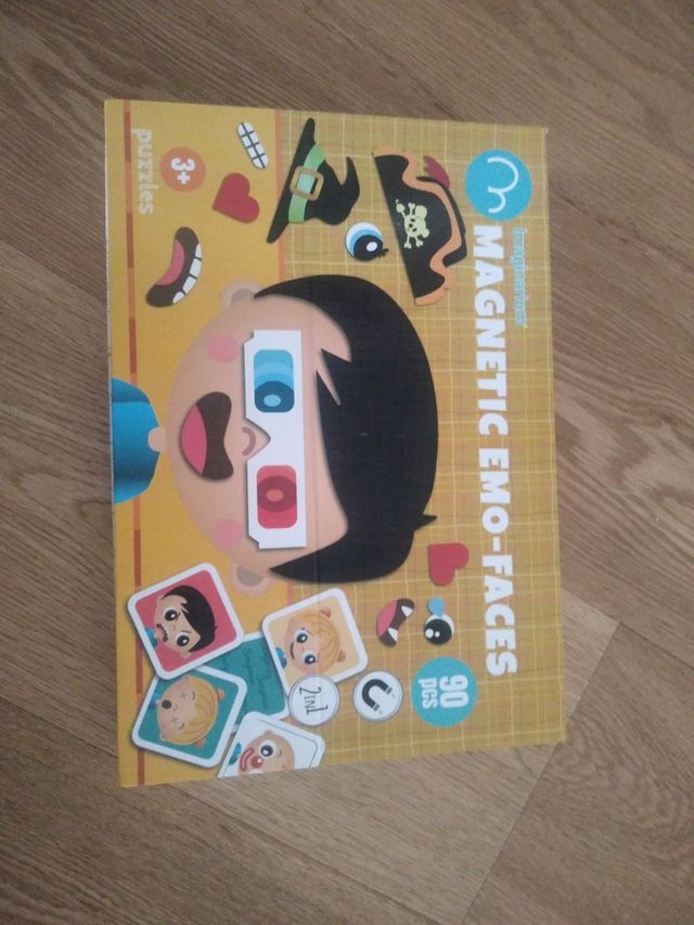 juego magnetico caras y emociones IMAGINARIUM