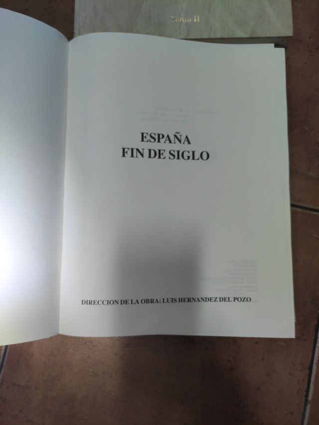Libros España Fin de siglo
