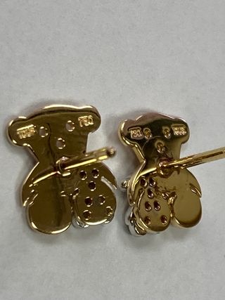 Pendientes tous grandes de oro 18 kilates