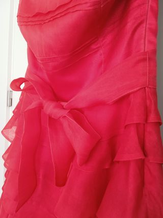 Vestido de seda
