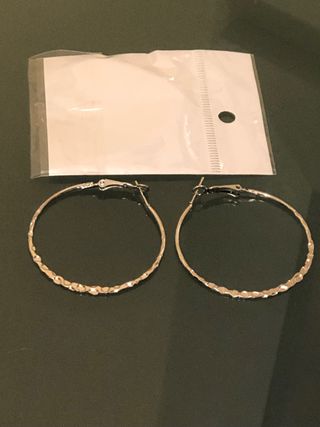 Pendientes aro bisuteria NUEVOS