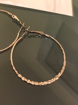Pendientes aro bisuteria NUEVOS