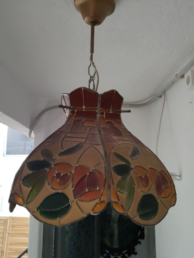 LAMPARA DE TECHO TIPO TIFANNYS