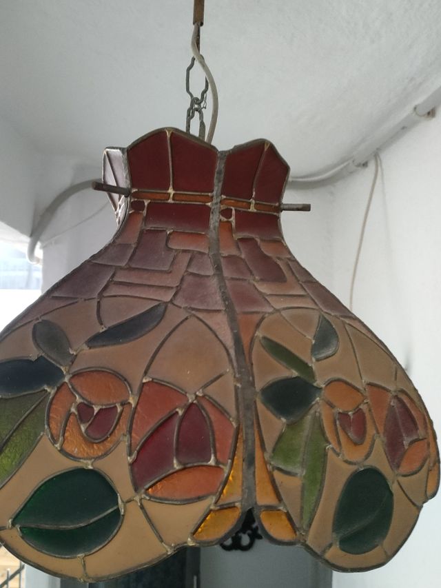 LAMPARA DE TECHO TIPO TIFANNYS