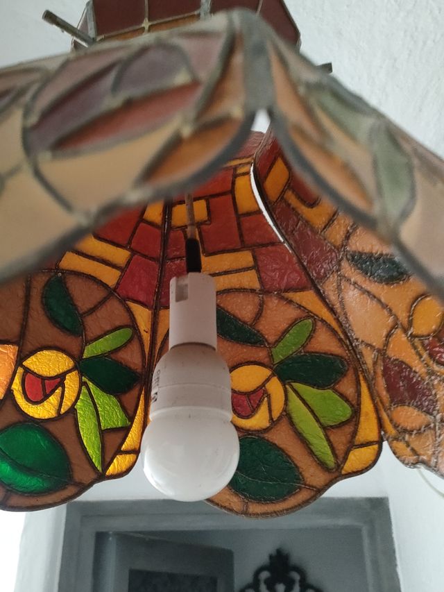 LAMPARA DE TECHO TIPO TIFANNYS