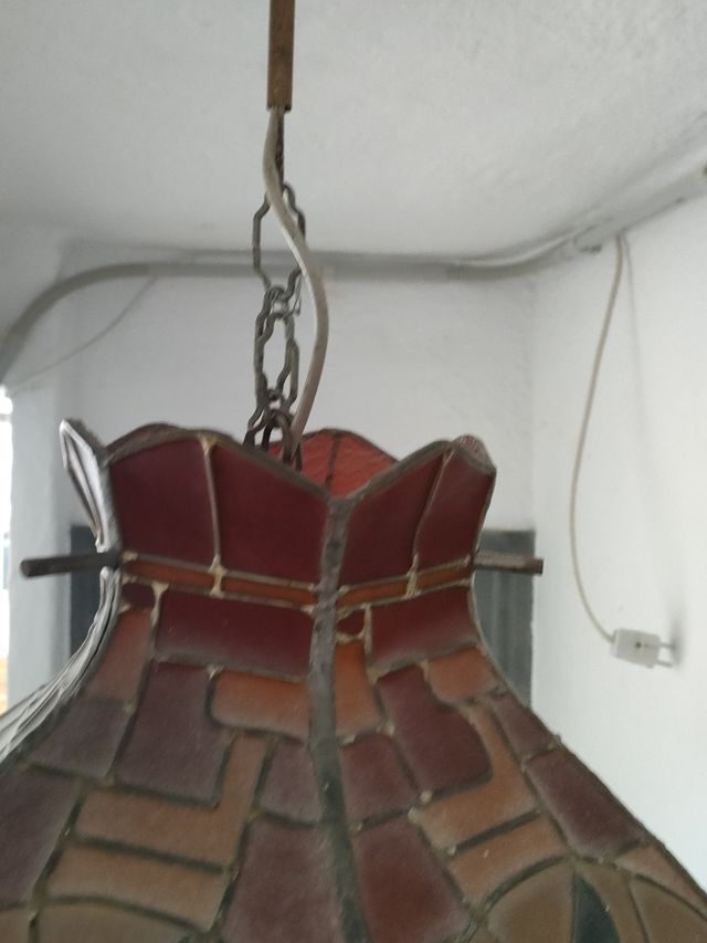 LAMPARA DE TECHO TIPO TIFANNYS