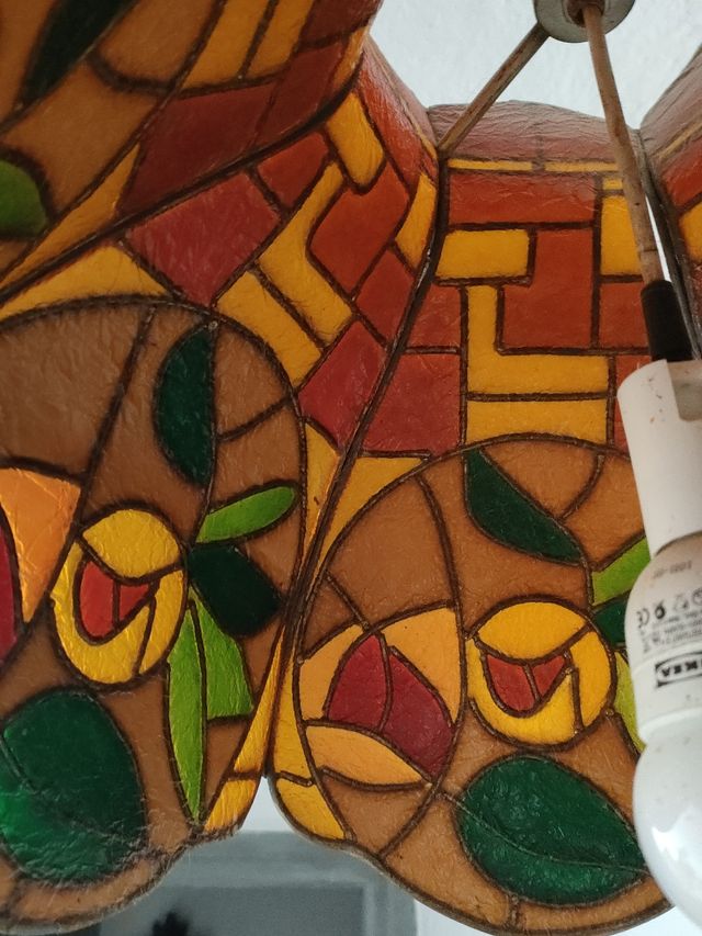 LAMPARA DE TECHO TIPO TIFANNYS