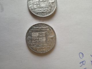 cuatro monedas de 10 céntimos todos los años alumi