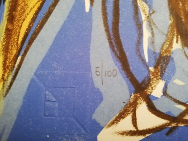 Litografia certificata Saverio Terruso