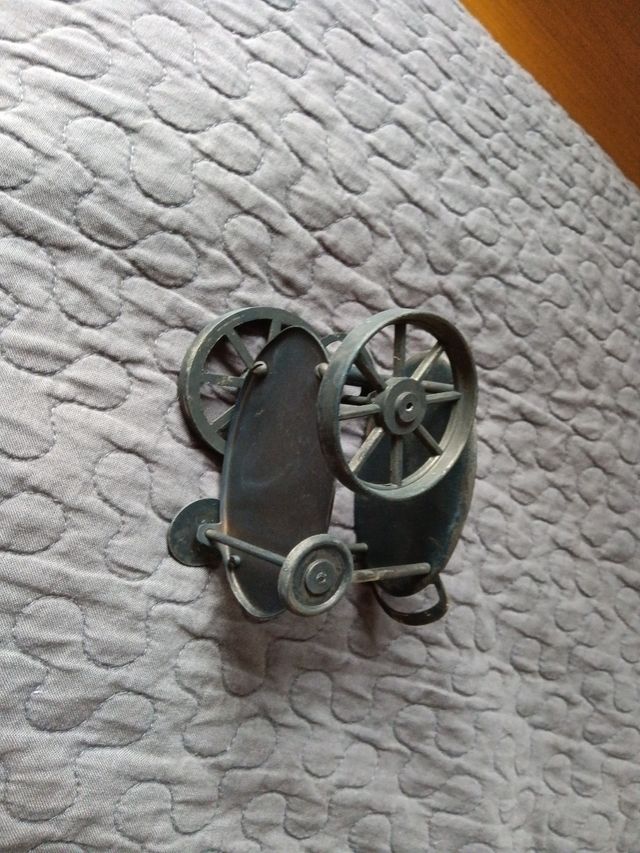 Miniatura, carro de bebidas.